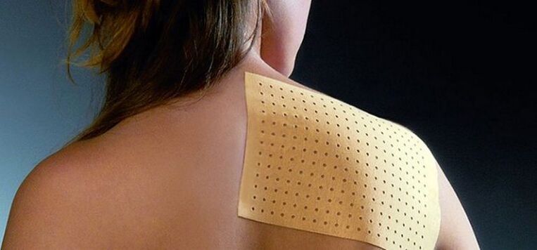 A patch that helps relieve inflammation and back pain